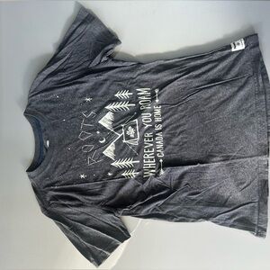 Roots Grey Graphic Tee (Boys XXL)